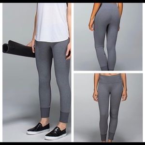 Lululemon Ebb to Street Pant legging, 7/8 Grey
